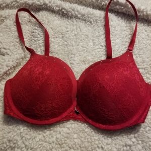 Red Blackheart bra